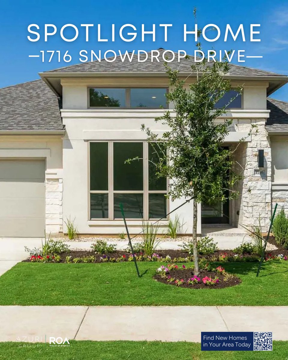 AzuriRealty's tweet image. Move-In Ready in Hutto, TX! ✨

📍 136 Hadleigh Dr | $509,900 🛏 4 Bed | 🛁 3 Bath | 📐 2,722 Sq Ft 🏡 Highlights: Home office, soaring ceilings, game room, &amp;amp; Hutto ISD.
📲 DM for a private tour!
#AzuriGroupTX #AustinRealEstate #HuttoTX