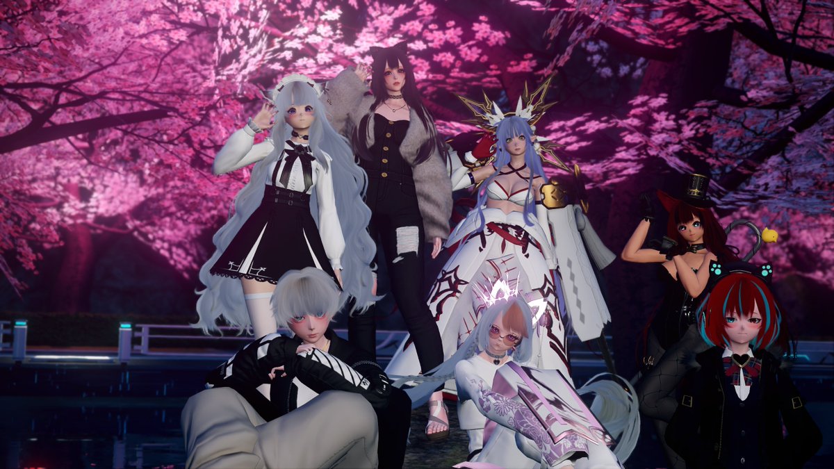 hyattkaB's tweet photo. （C）SEGA        
#百華美人 
#PSO2_NGS 
#PSO2NGS_SS https://t.co/J5A394Jel9