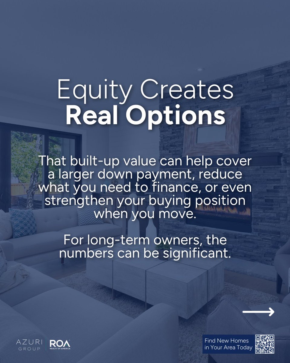 AzuriRealty's tweet image. Your home is a powerful asset—are you using it? 🏡

Many homeowners have more equity than they realize. Whether you’re planning a move or just curious about your net worth, knowing your home's value changes the game. 📊✨

#AzuriGroupTX #AustinRealEstate #HomeEquity