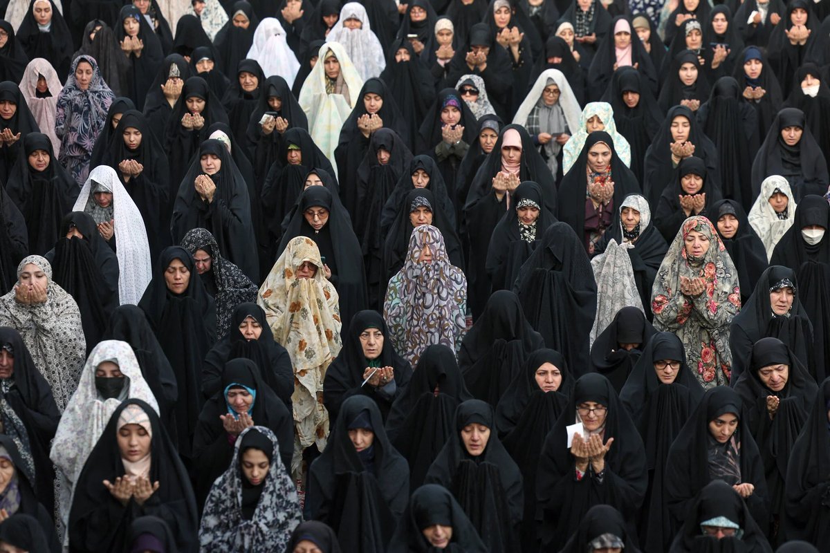 persianjewess's tweet image. If celebrating the hijab is really about promoting cultural diversity…

Then why was my Jewish grandmother forced to wear a hijab in Iran under the Islamic Regime? 

You can honor Muslim heritage without glorifying the tools used by Islamists to oppress and subjugate women.