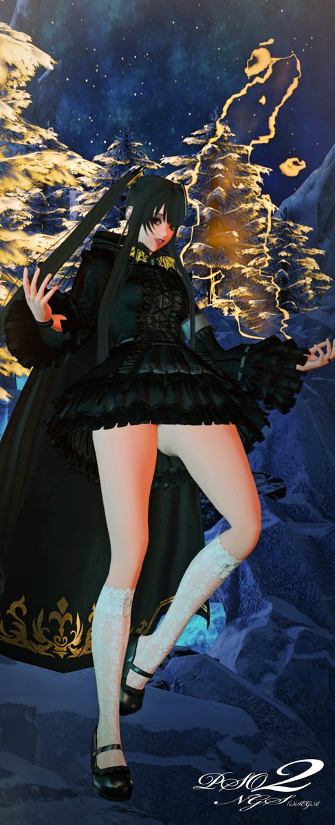 #メンテの日じゃないけどssを貼る
吸血鬼さんコーデプチ改良してみた(ﾉ´∀｀*) ♪