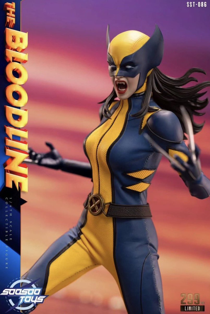 無版権から1/6スケールのX-23 ウルヴァリン スーツ版が発売されるよう