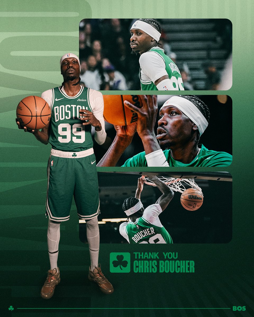 celtics's tweet image. Thank you, @chrisboucher ☘️