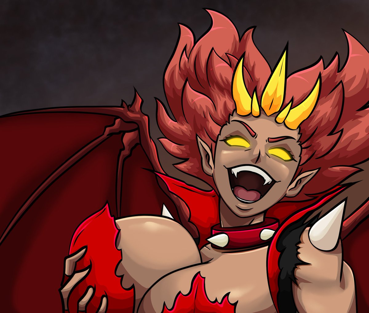 AndrewLey_AA's tweet photo. Hey, I did the weird ass meme with the crazy girl grabbing her tit, chose the destoroyer for it. wanna see her naked, go to my other account @GirlsKaiju @Witchkink00 #kaijugirls #GirlsKaiju #Destroyah #Kaiju https://t.co/Erj7tWpaNT
