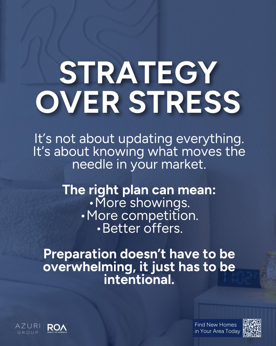 AzuriRealty's tweet image. Selling your home isn’t about perfection — it’s about positioning 🏠✨

In today’s Austin market, buyers still want value… but they also want homes that feel cared for. The good news? You don’t need a major remodel.

#AzuriGroupTX #AzuriGroupROA #AustinRealEstate #HomeSelling