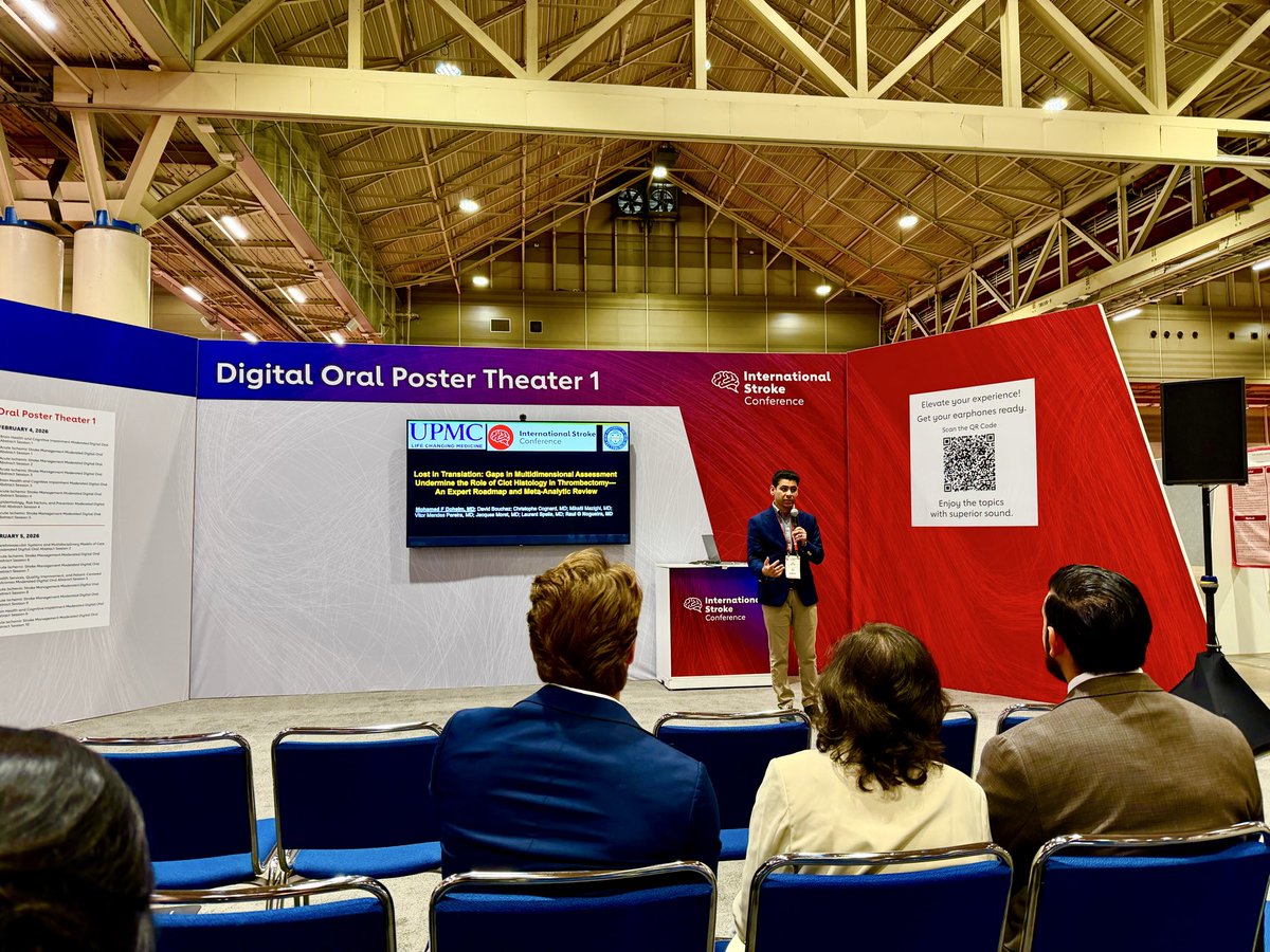 Pleased to present our work on multidimensional clot characterization and the need for real time assessment and dynamic evaluation for optimizing first line technique and procedural outcomes! <a href="/PittStroke/">UPittStroke</a> <a href="/PittNeurology/">Pitt Neurology</a> <a href="/NeuroprecisionL/">NeuroPrecision Lab</a>