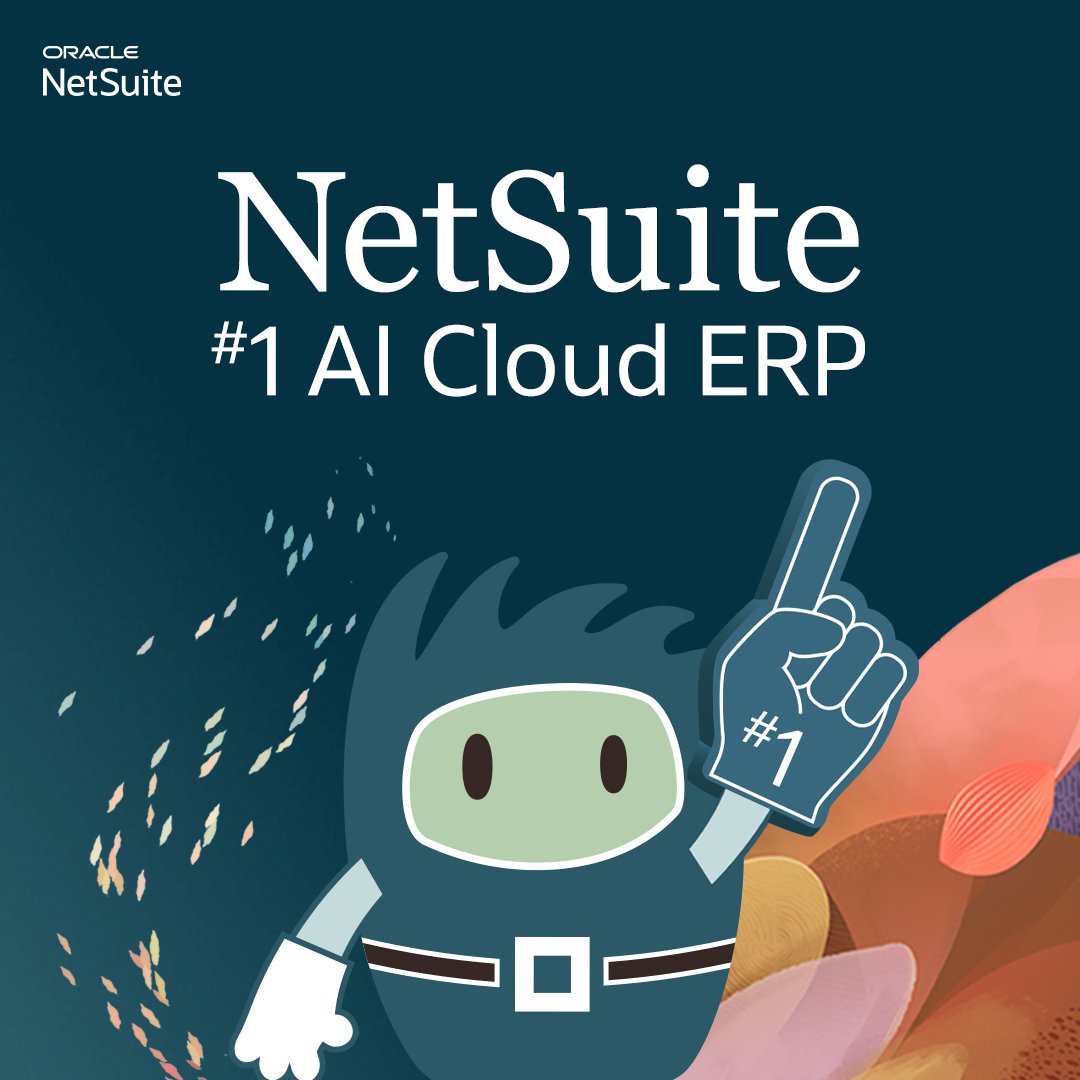 OC_Mercado's tweet photo. @NetSuite: First in the cloud, leading in AI, and putting customers first from the very start. https://t.co/QeGIqRmy3F https://t.co/KORowJigp4