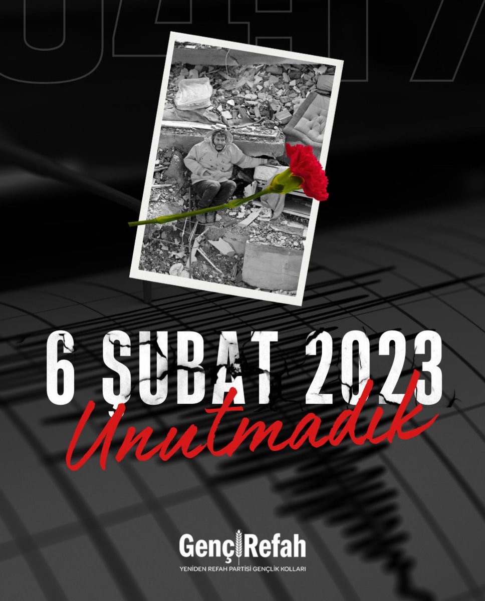 6 Şubat 2023’te meydana gelen depremin yıl dönümünde hayatını kaybeden vatandaşlarımızı rahmetle anıyoruz.

Rabbim ülkemizi ve milletimizi tüm afetlerden muhafaza eylesin.