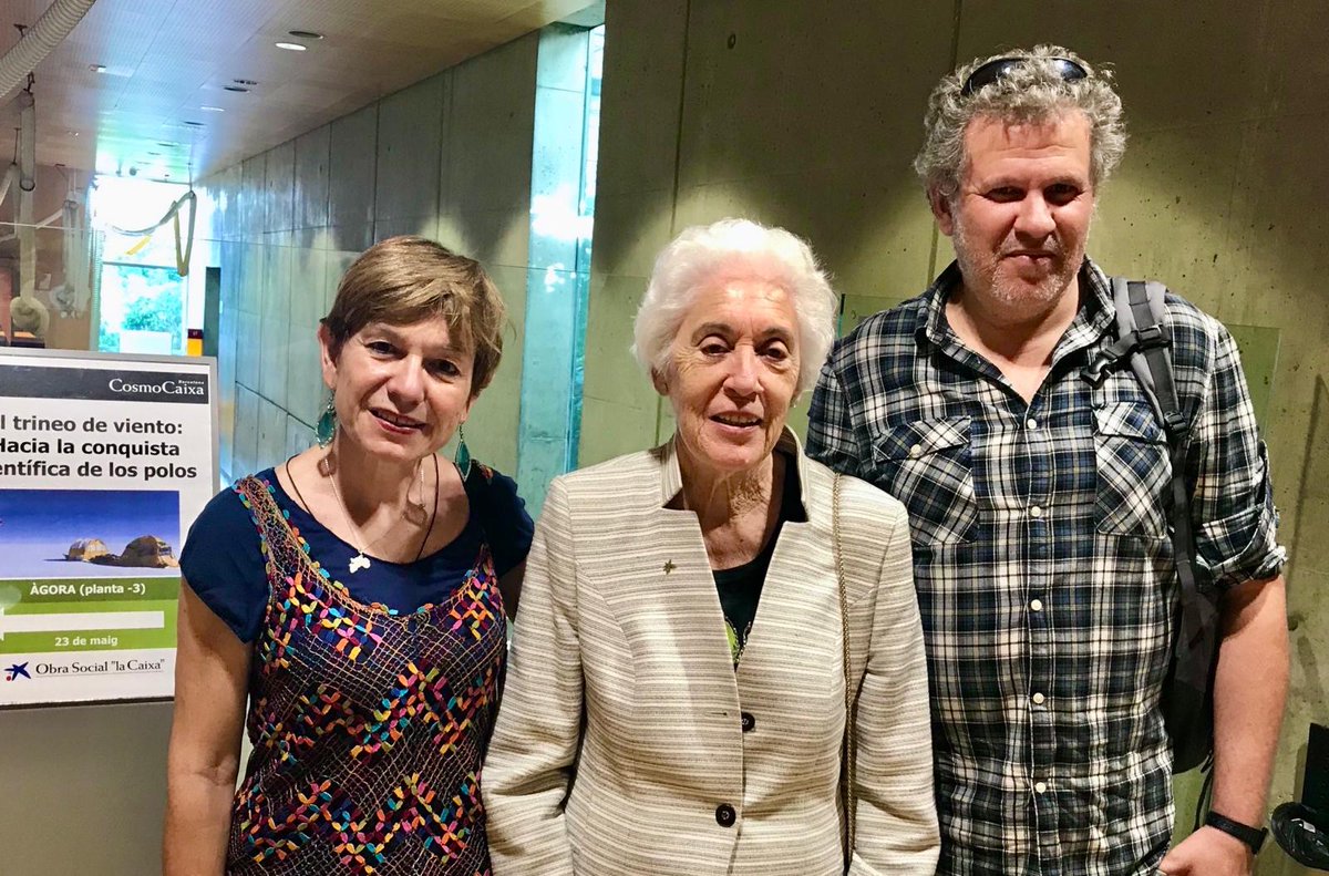 RamonLarramendi's tweet photo. Triste día, fallece Josefina Castellvi, oceanografa y pionera Antártica, figura clave del programa Antártico español y de la base Antártica Juan Carlos I, de la que fue directora del 1989 al 1993. Nos conocimos en 1986, nos vimos por última vez en 2019 junto a Rosa Tristan.DEP. https://t.co/VWjp50y9uQ