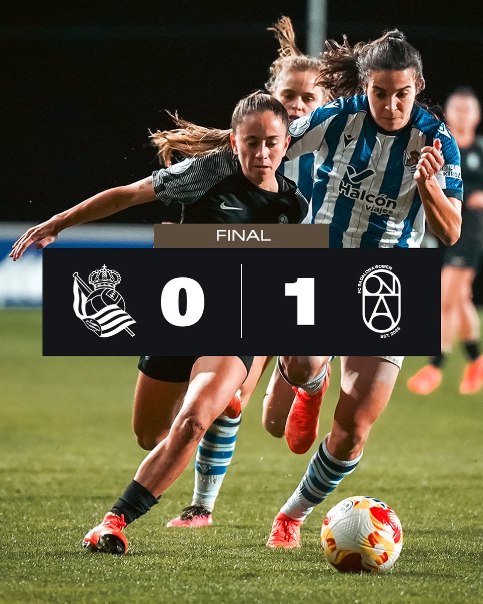 WosoMagazine's tweet image. 🚨CUARTOS🚨

#CopaDeLaReinaIberdrola

@RealSociedadFEM ⚪🔵  0️⃣➖1⃣ @elnostreclub 🔵🔵

⚽️⚪🔵 Itzi Pinillos

🏟 Zubieta 

#wosomagazine🧩 #BadalonaWomen  #WeareReal