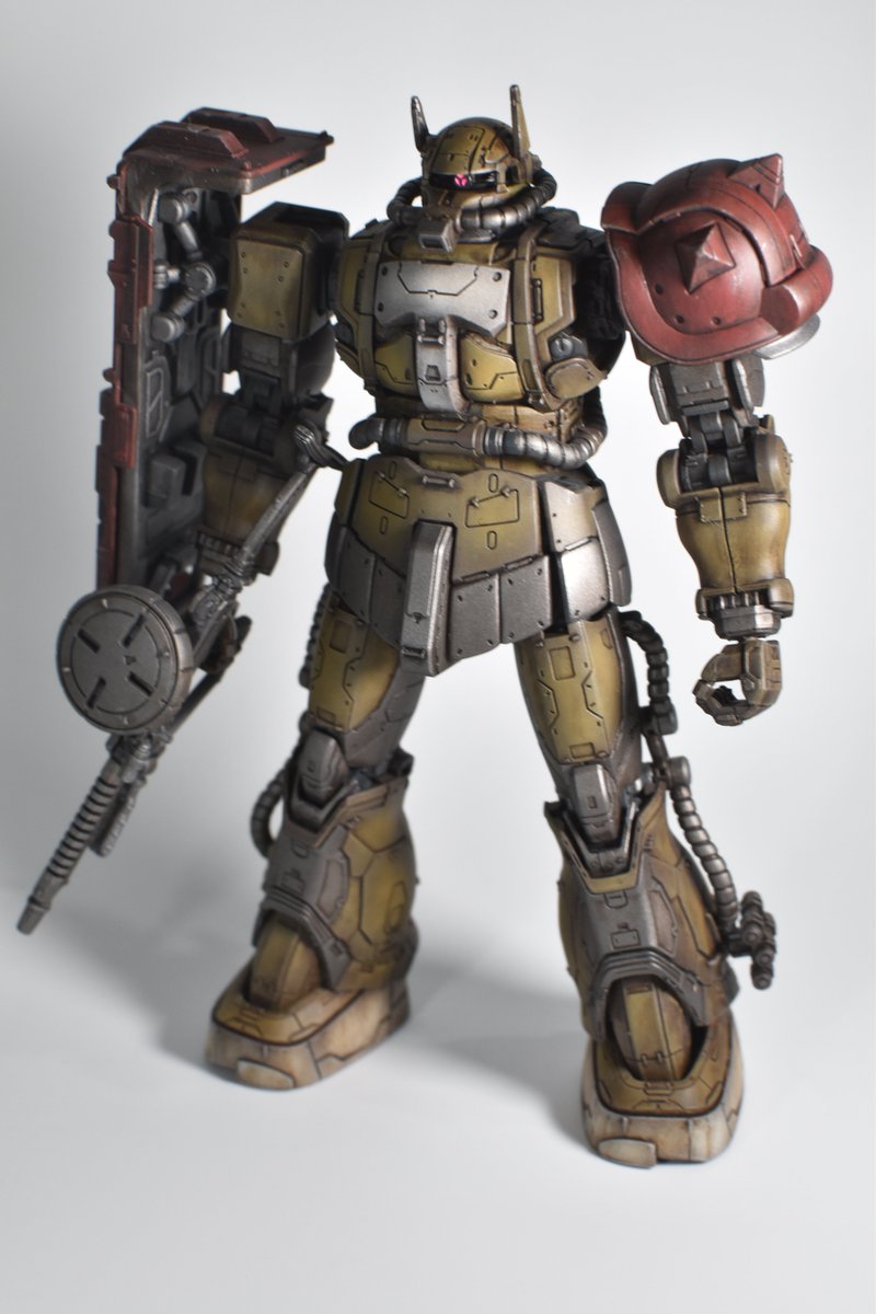 #名刺代わりのウェザリングあげてください 
#ガンプラ