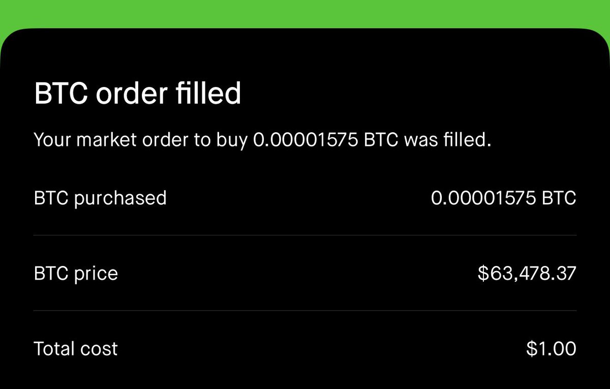 Bought the $BTC dip