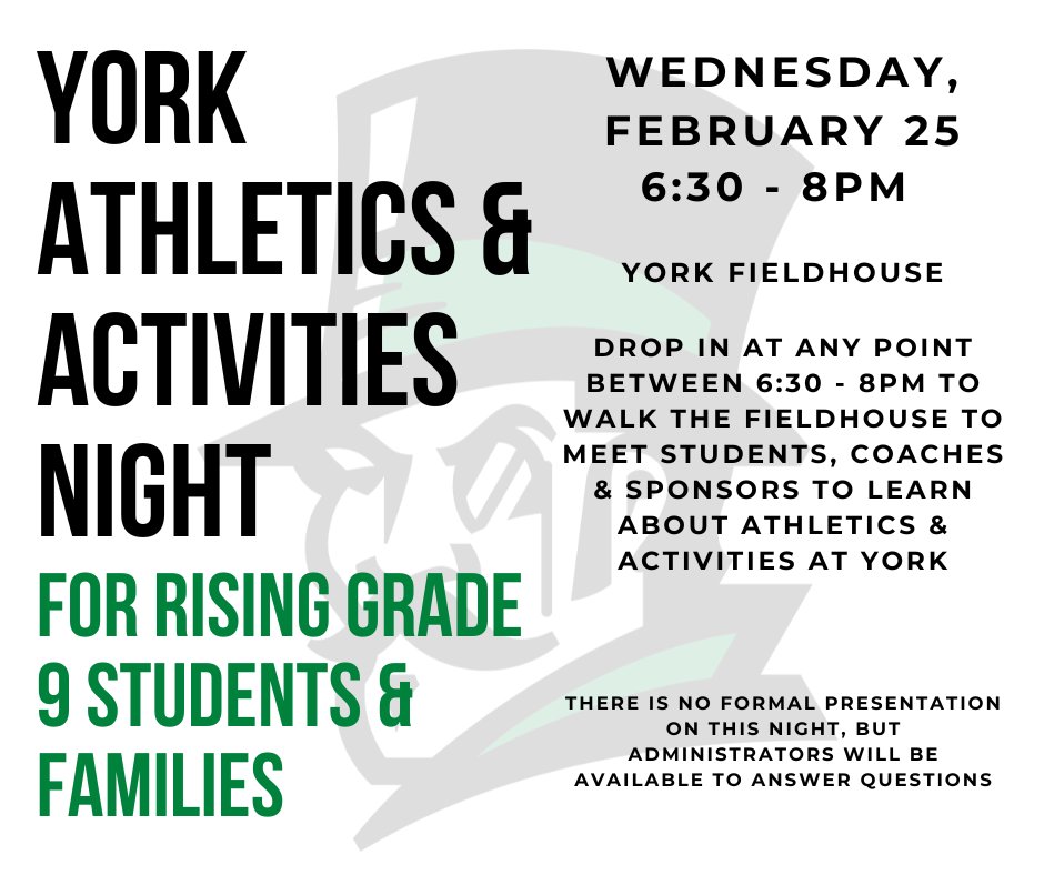 York High School tweet media