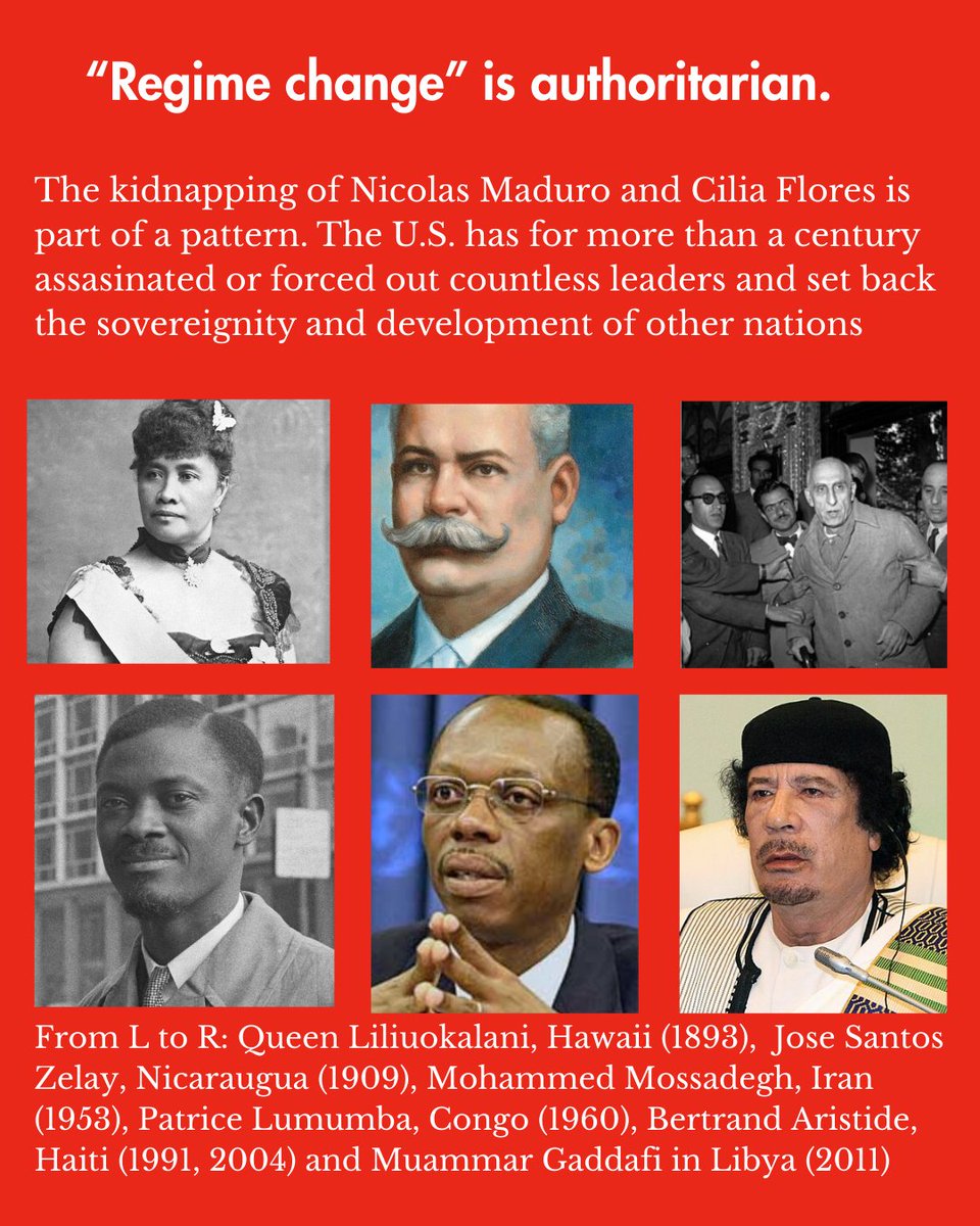 The notion that the U.S., or any of its allies and supporters, is concerned about authoritarianism is absurd on its very face. This concern is merely imperialism in a cheap disguise.