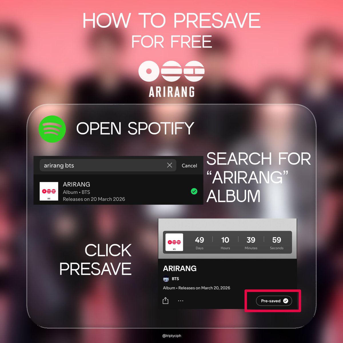 Anggita_Widuri's tweet image. Keep SPREADING this QR code and tutorial on how to pre-save + pre-add
👇🏻👇🏻