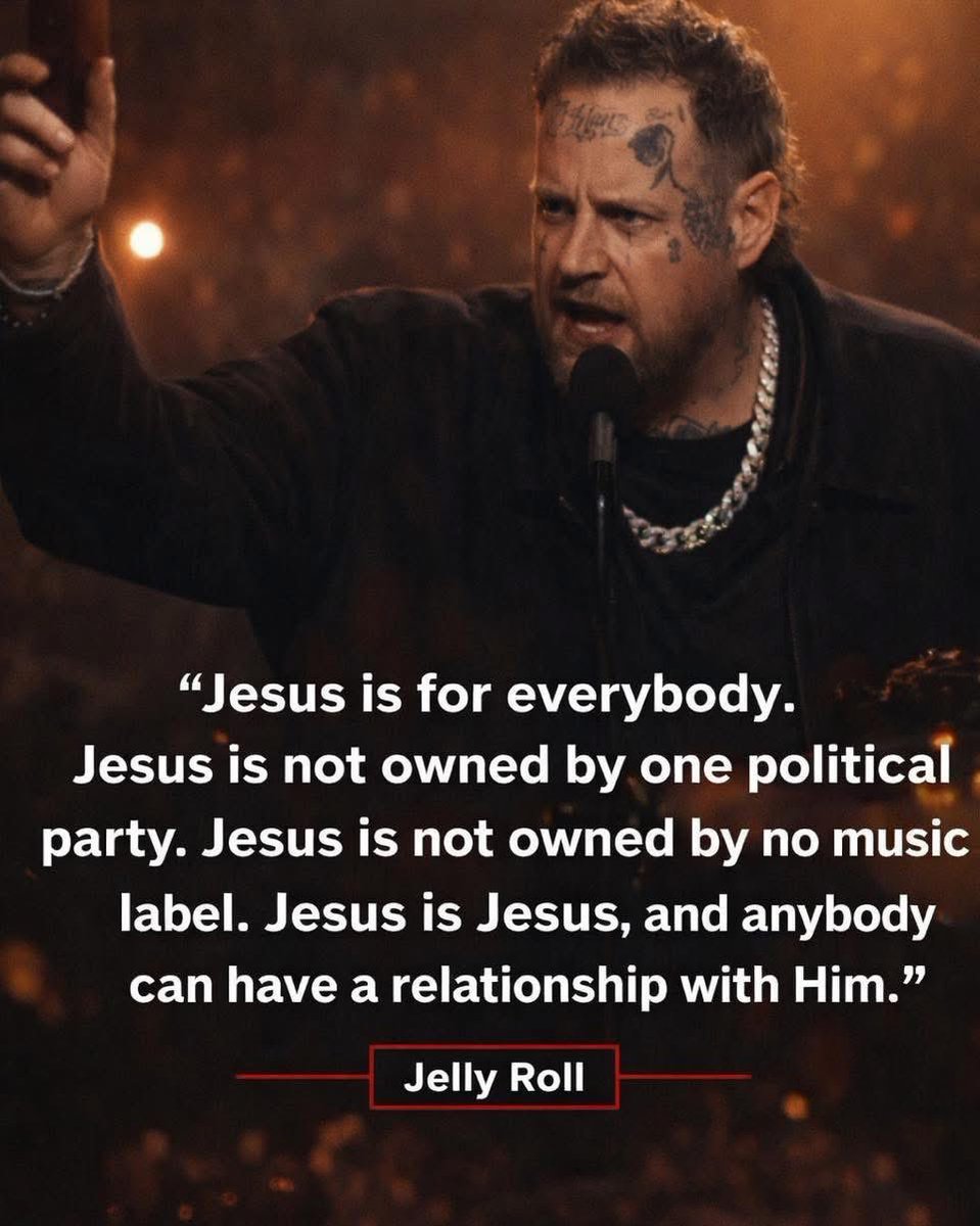 Preach it <a href="/JellyRoll615/">Jelly Roll</a>