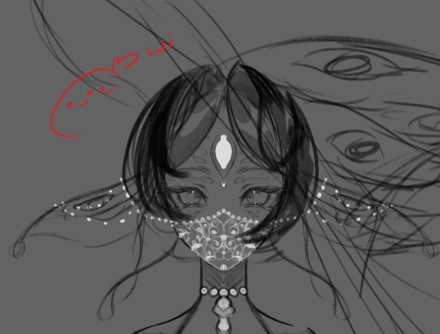 wip : face of new adopt hihi