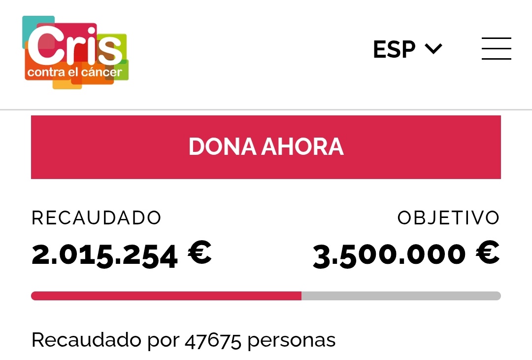 Ya que el Gobierno corrupto y criminal solo tiene dinero para activistas y gentuza, vamos a ayudar nosotros a Barbacid. 

criscancer.org/barbacid/index…

Sólo el pueblo salva al pueblo. 🇪🇸
