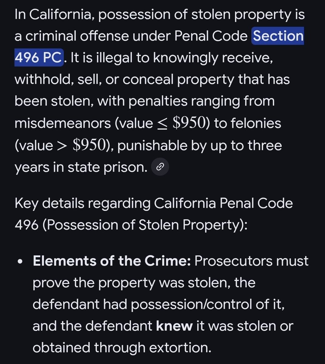 <a href="/Sassafrass_84/">Sassafrass84</a> Sounds like a felony to me, even if she paid for it