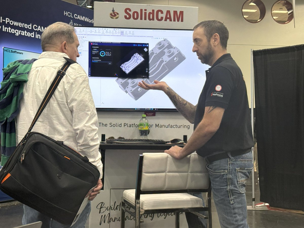 SolidCAM tweet media