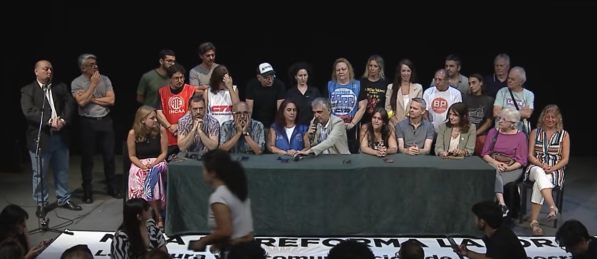 #BPEnLucha en el Frente Cultural Federal

Unidad y organización contra la reforma laboral

Desde Bibliotecas Populares en Lucha reafirmamos nuestra participación activa dentro del Frente Cultural Federal. 
Sin cultura no hay democracia.
Sin organización colectiva no hay futuro.