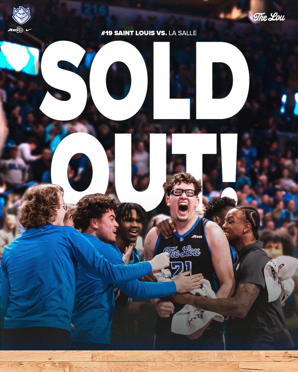 Saturday’s Game vs. La Salle is SOLD OUT!

#RollBills