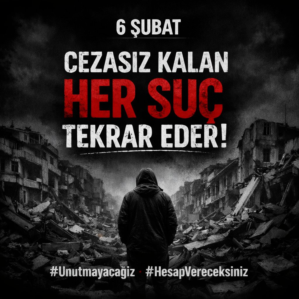 rlang_hasan's tweet photo. Unutmak yok 
Affetmek yok 
Helalleşmek yok
#şubat
#deprem https://t.co/L9Uga1U4Pk