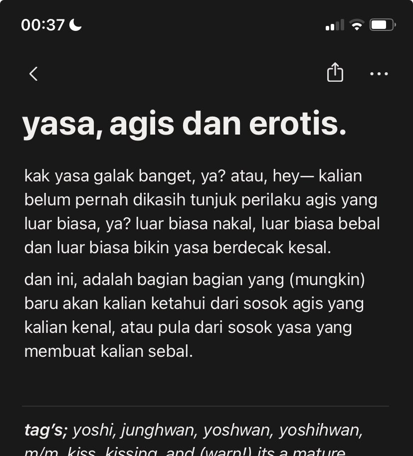 padahal intronya udah se OKE ini, tapi ya emang writer block itulah masalahnya (sad, aku gak suka bgt kena writer block gini jir) dan waktu luang (kita semua butuh waktu luang minimal 23 jam sehari, izin 😒🙏🏻)