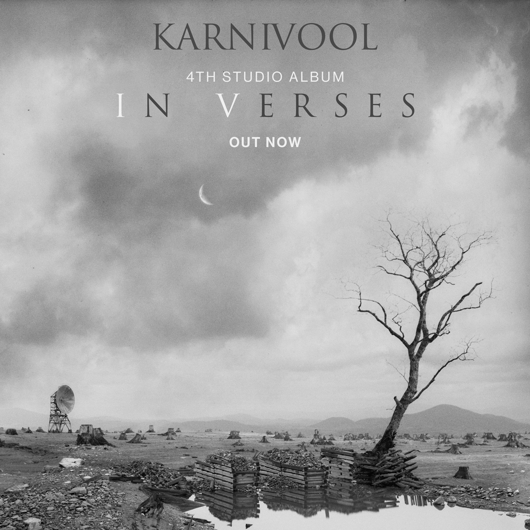 The wait is finally over. Our 4th studio album, In Verses, is yours. Today feels surreal; it’s an echo of thirteen years caught in one moment. This is for you, enjoy the ride, and please… listen carefully. In Verses out today at midnight local.
karnivool.lnk.to/inverses