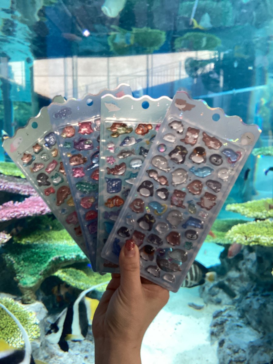 専門通販 水族館 ボンボンドロップシール 【公式通販】