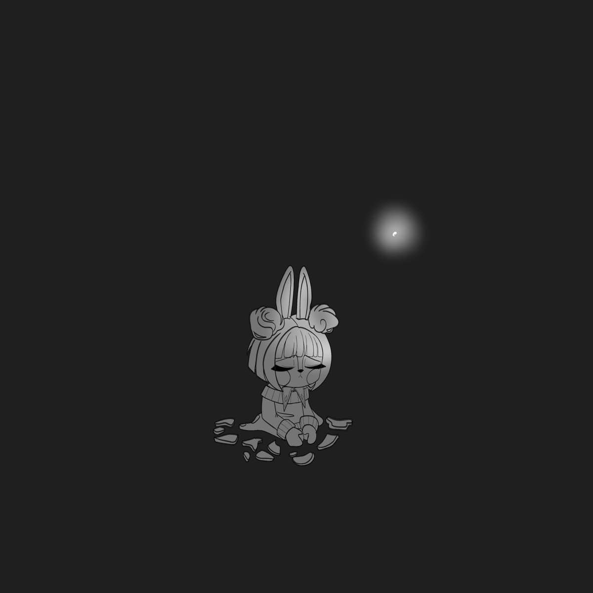 “Tan pequeña, bajo una luz que no prometía nada”🕯️
#myart #moodart #spookybunart #vtuber #vtuberes #vtubermexico