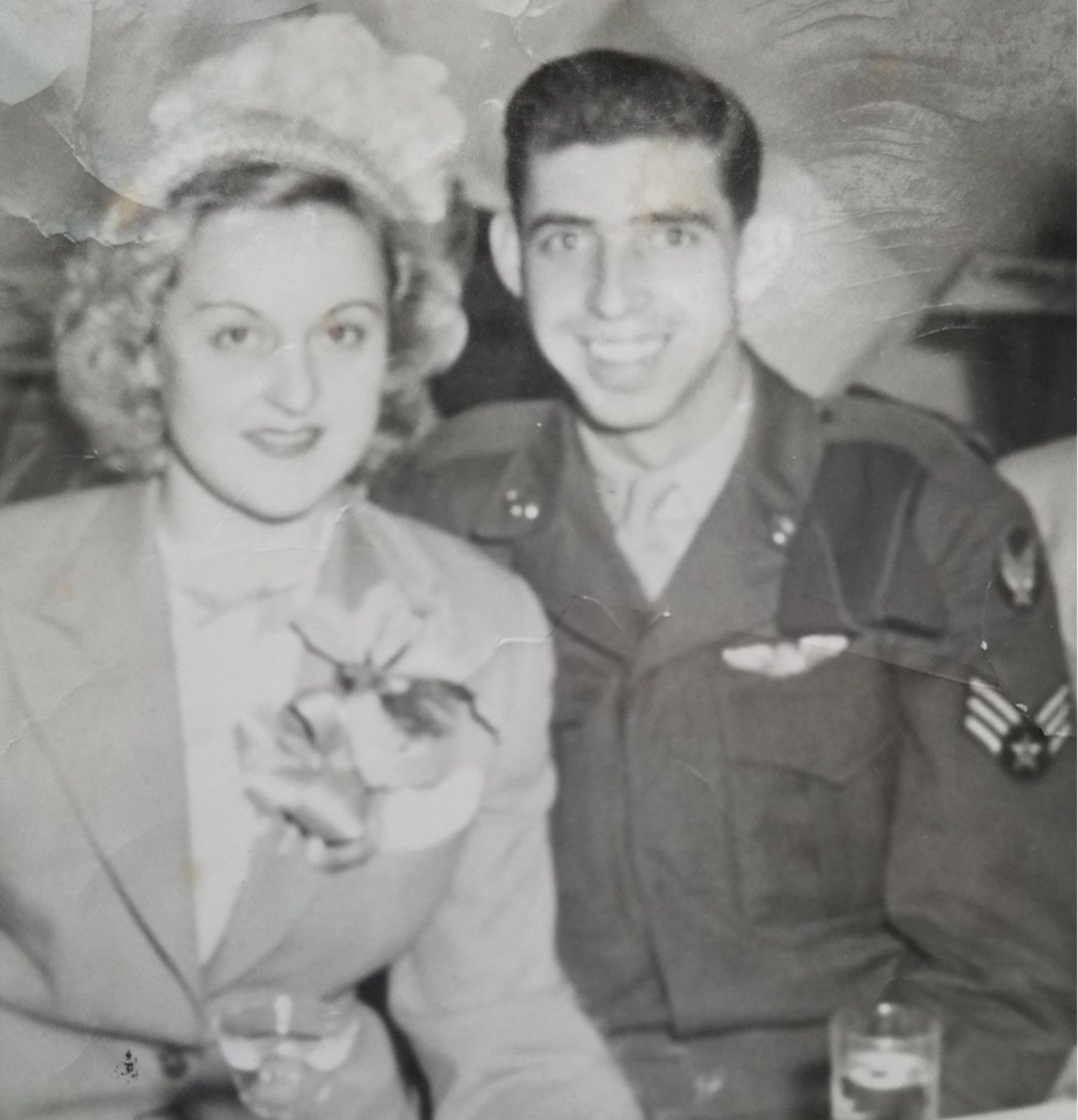My dad was Army Air Corp. He met my mom in London during WW2. She came to America after the war and married my dad. I miss them both every day.