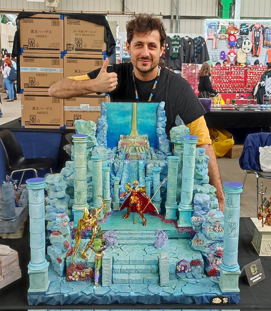 myth_chios's tweet photo. Diorama Seiya 🏹 VS  Poseidon 🔱
Made in polystyrene with the perspective technique
#SaintSeiya #mythcloth  #聖闘士星矢 #knightsofthezodiac #天��星座の星矢 #icavalieridellozodiaco #leschevaliersduzodiaque #oscavaleirosdozodiaco #loscaballerosdelzodiaco #聖闘士聖衣神話 https://t.co/LvZhuud4cz