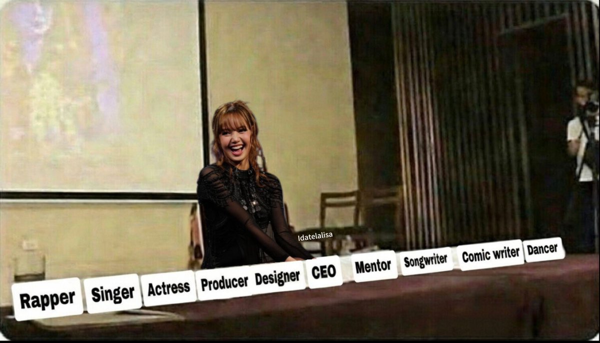 idatelalisa's tweet image. LISA IN 2026 :