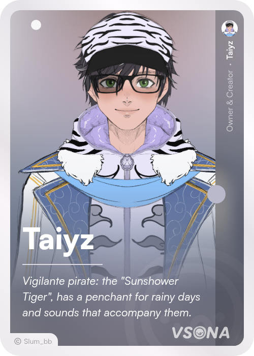 Taiyz, the Sunshower Tiger 🇨🇦🏴☠️ VTuber tweet media