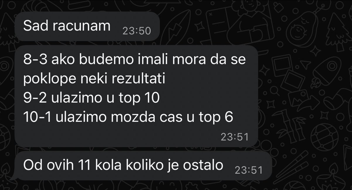 pernitax's tweet photo. krenule su kalkulacije https://t.co/cgXV6qwJO3