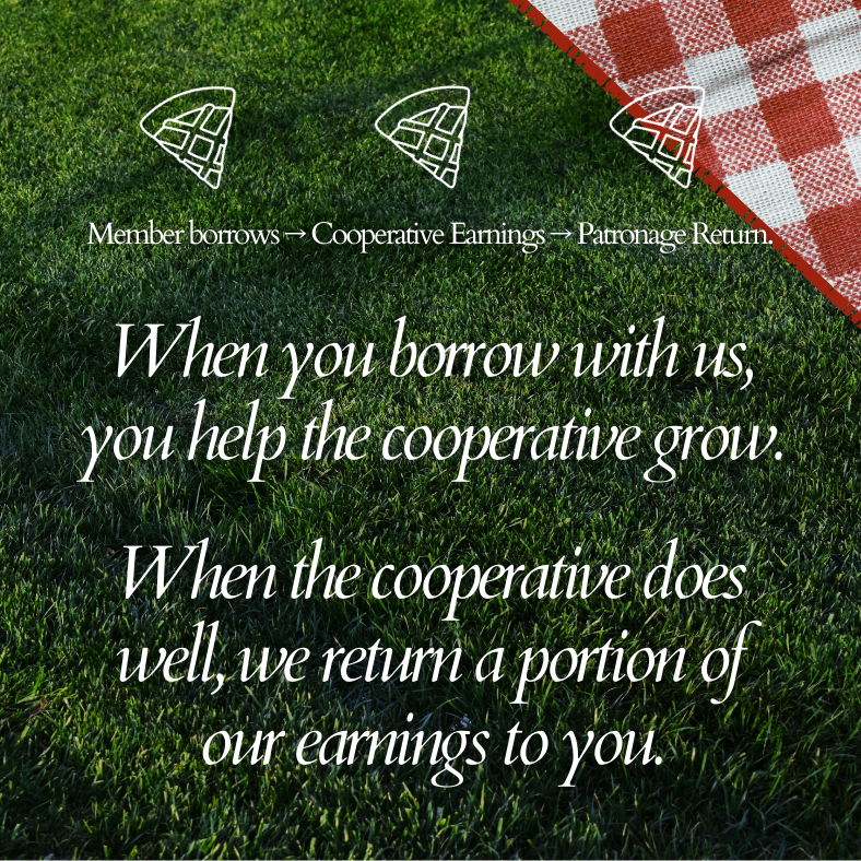 This year, we are celebrating Your Slice of the Pie.
Thank you for being part of our cooperative family.
