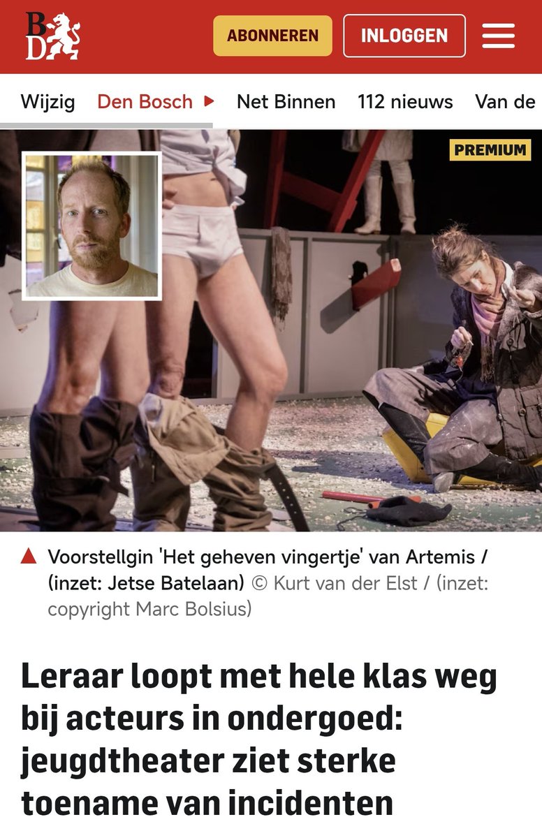 creno1's tweet photo. Dit is dus een premium artikel op @brabantsdagblad 
Dus die krant wil dat we betalen voor een artikel dat is geschreven door iemand die niet eens kan schrijven..... https://t.co/QXCPFsnkHL