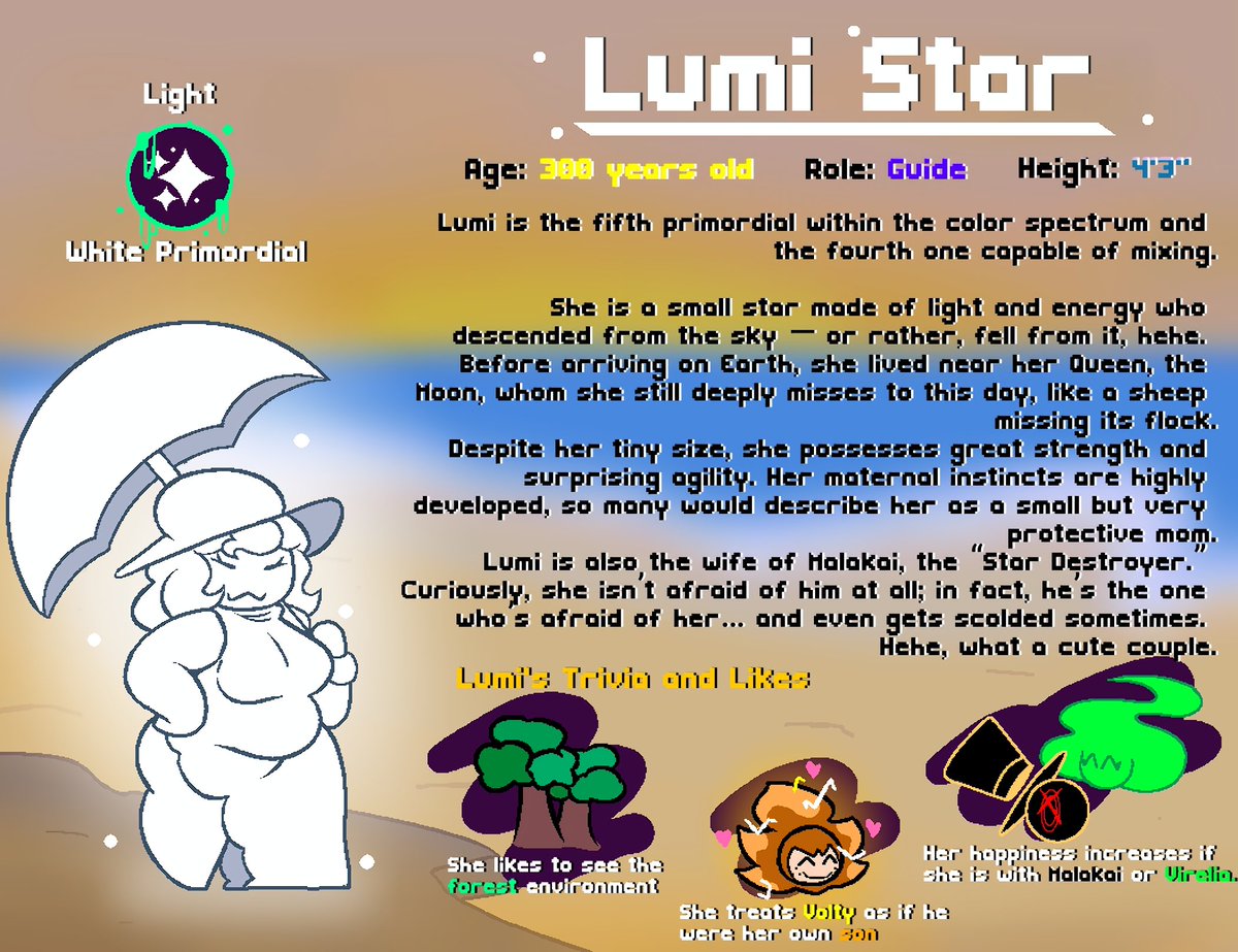penultimate biography...
Meet Lumi ✨️