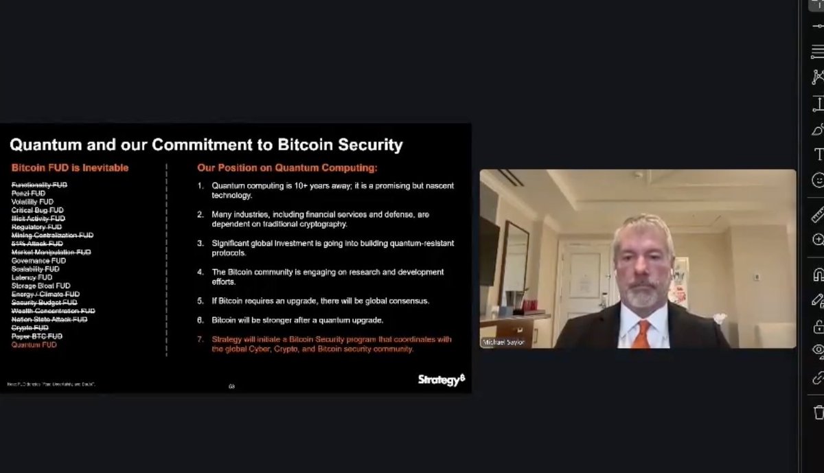 LFG - MSTR launching BTC Sec program to address quanum fud, if there is a time for a bounce, it should be now