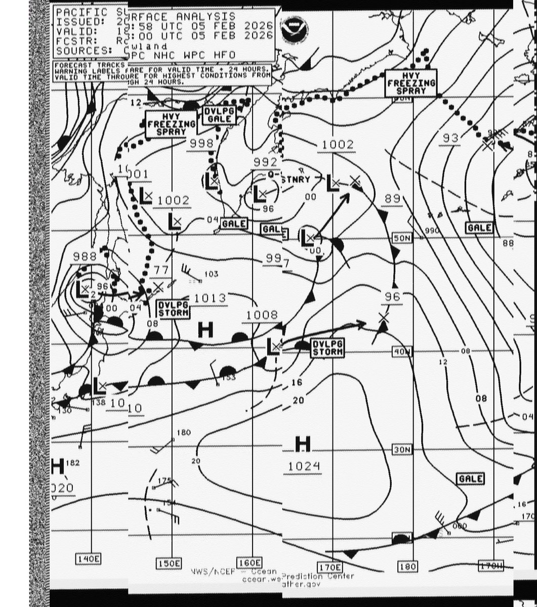 CadiereGerald's tweet photo. Some Afternoon 02/05/2026 #Wefax / #RadioFax 12784.1 KHZ
@Airspy_com #HF+_Discovery #SDRsharp1922 #Fldigi
180ft dipole with a @Nooelec 9:1
Trinsmitted out of Pt. Reyes Ca
Received in Woodland wa CN85 https://t.co/n20BNYKKYF