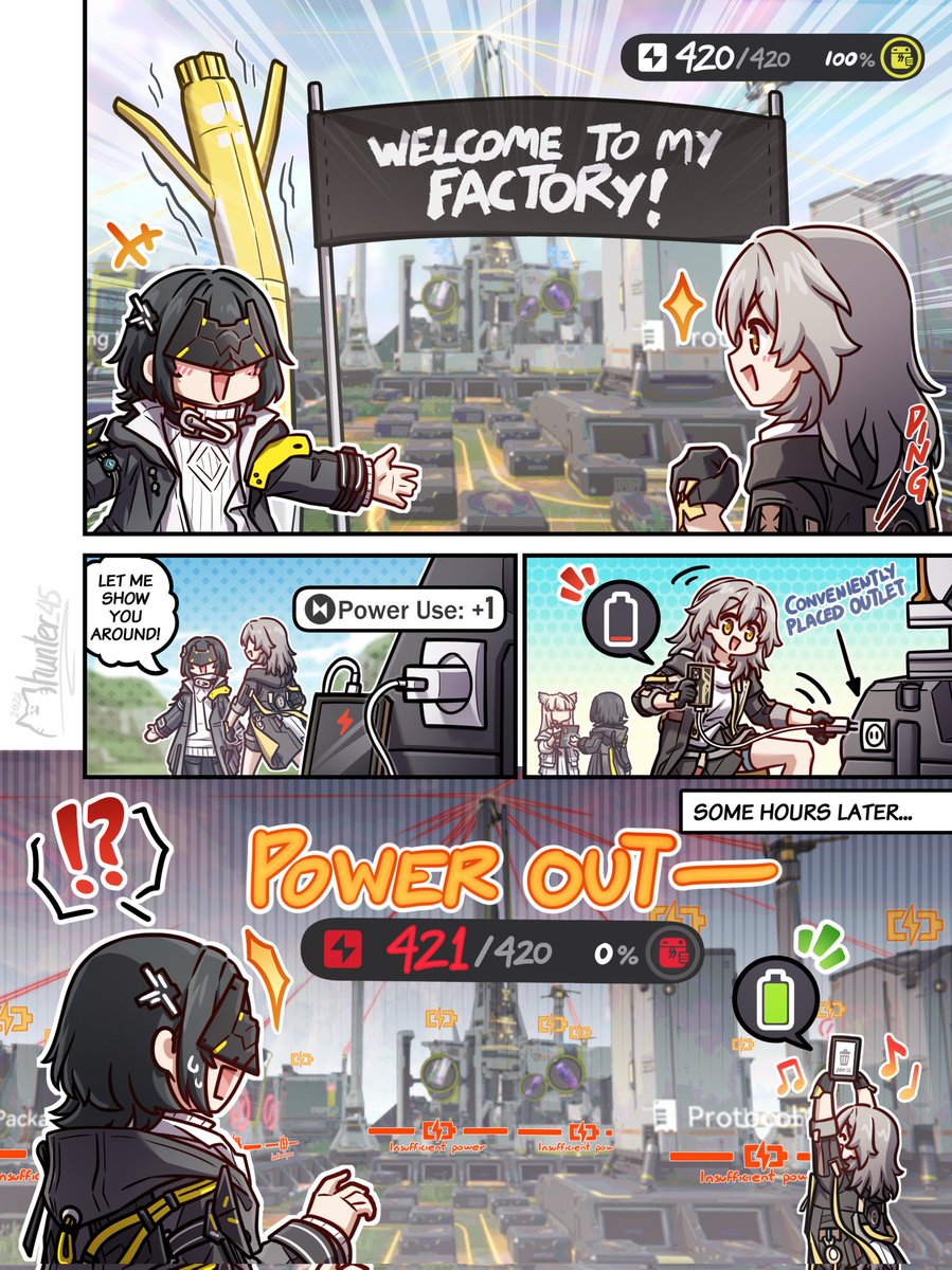 Be wary of visitors!
#ArknightsEndfield