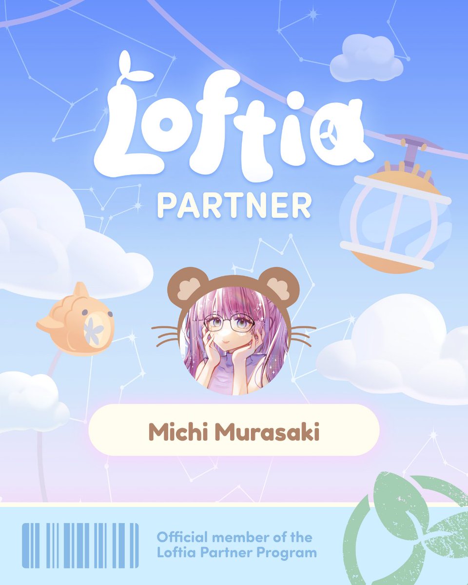 I'm so happy to announce that I made it to the Loftia Partner Program! 🌱⛅️

It's an honor being chosen by <a href="/loftiadev/">☁️ Loftia - Wishlist on Steam! ☁️</a>  to be one of their partner creators.

Loftia is a cozy, MMO where you can build homes and friendships. I can't wait! 🩷

#LoftiaPartnerProgram