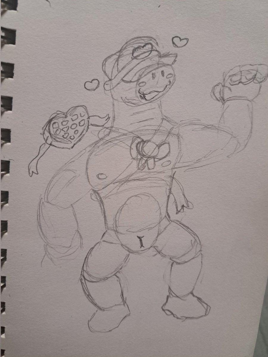Doug won ! Here's a quick sketch of what i have in mind. Going to try to finish it by valentines