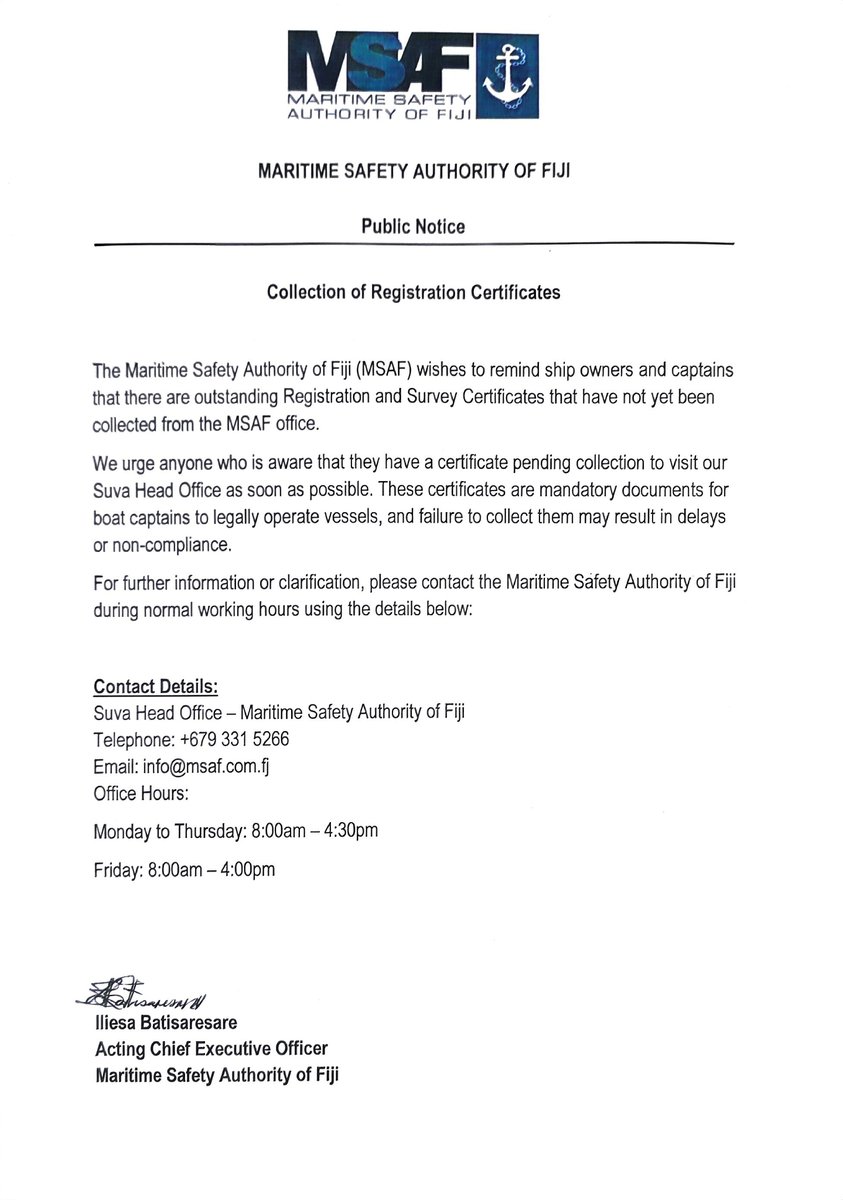 📢 Attention Ship Owners & Captains: Collect your outstanding ...