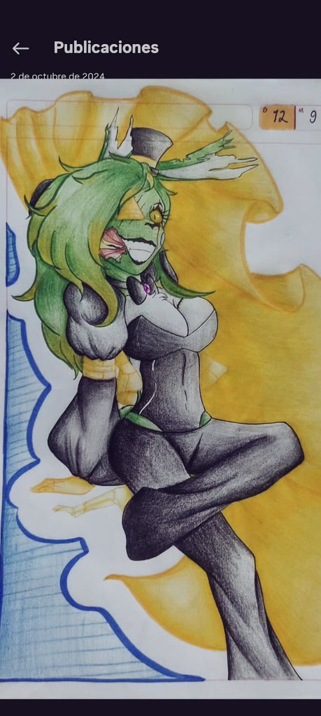 Mi Oc cuando fue la época donde los artistas dibujaban a sus oc fusionado o haciendo tratos con Bill Cipher 

#OC #ocart #furryoc #drawing #draw