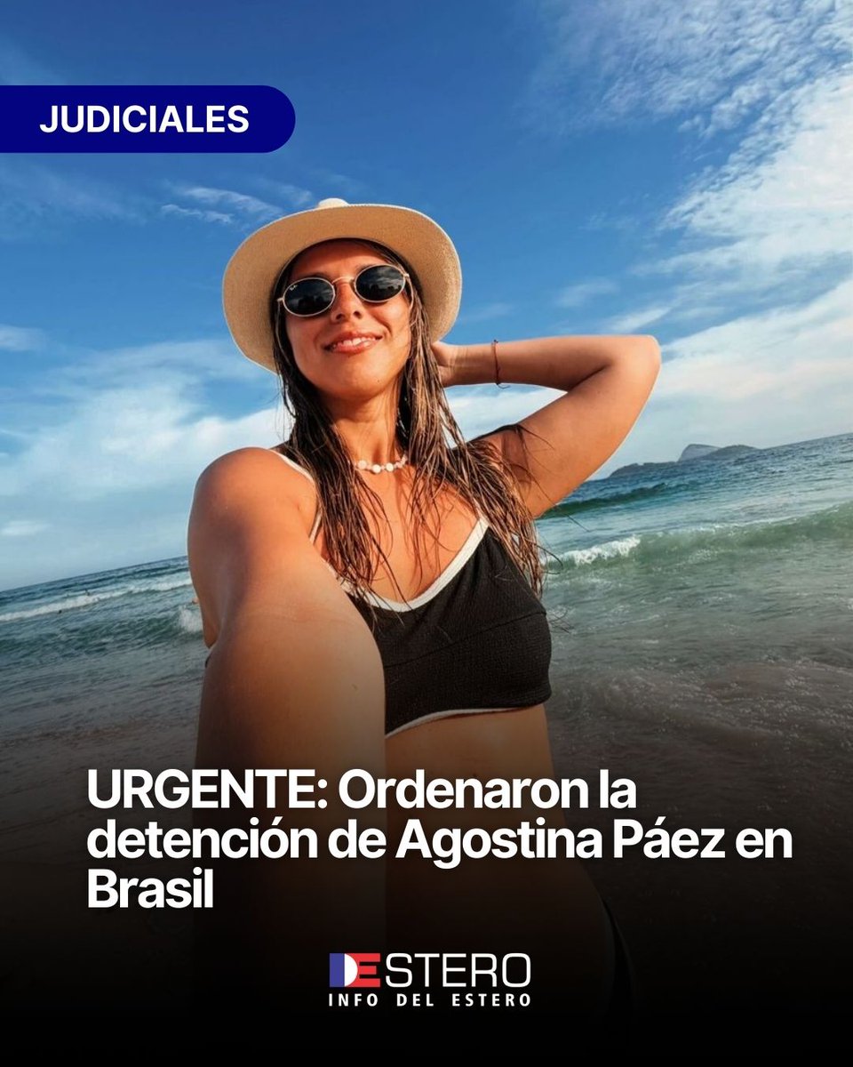 infodelesterook's tweet image. 🚨ORDENARON LA DETENCIÓN DE AGOSTINA PÁEZ EN BRASIL

Este jueves, el 37.º Juzgado Penal dispuso la detención de Agostina Páez. La medida se enmarca en una causa por “injuria racial”, delito que contempla una pena de 2 a 5 años de prisión.

📲acortar.link/dnJiO2