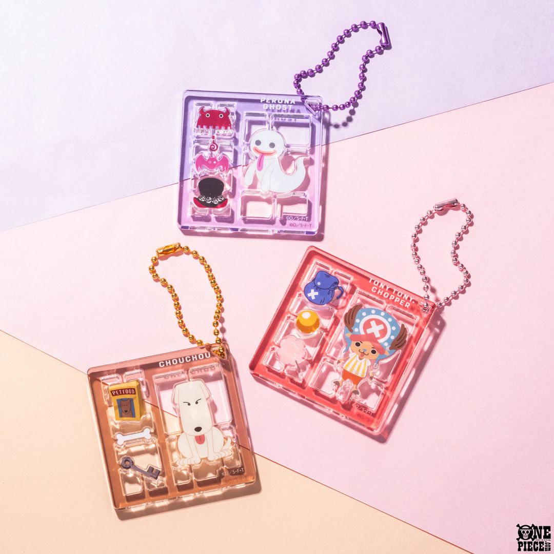 麦わらストア から プラモデル風アクリルキーホルダーが 2月13日(金