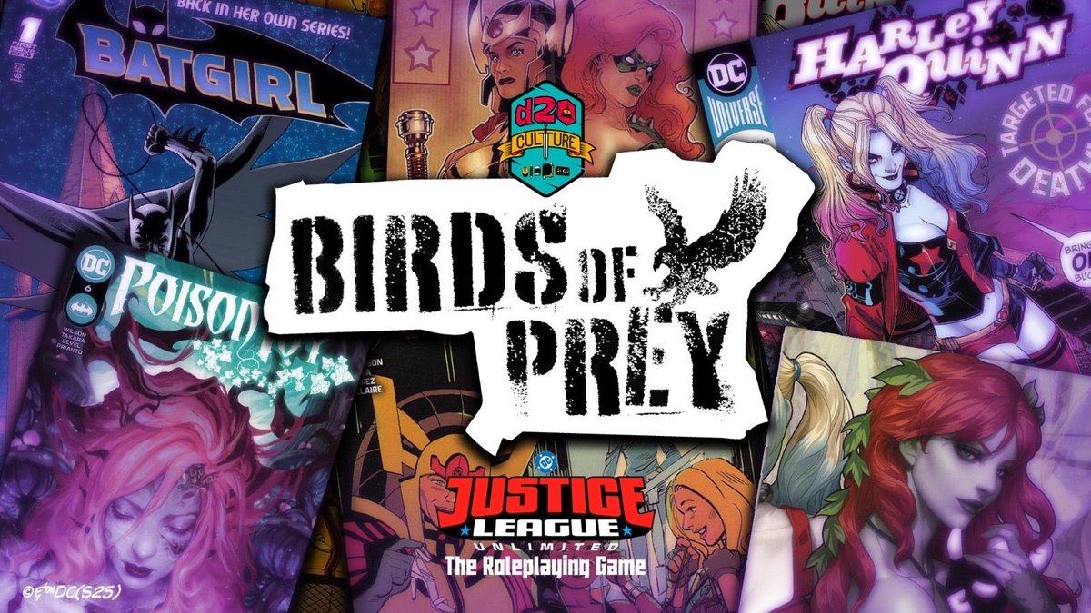 ESTÁ NA HORA!

Nossa mesa especial de Birds of Prey já está começando e a gente garante: Não tem nada igual!

Vem!
youtube.com/@d20culturebr
