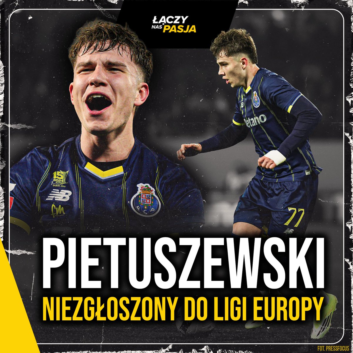 Zgłoszenie zimowych transferów FC Porto:

✅Thiago Silva
✅Terem Moffi
✅Seko Fofana
❌Oskar Pietuszewski

Dla Polaka zabrakło miejsca... 🙁